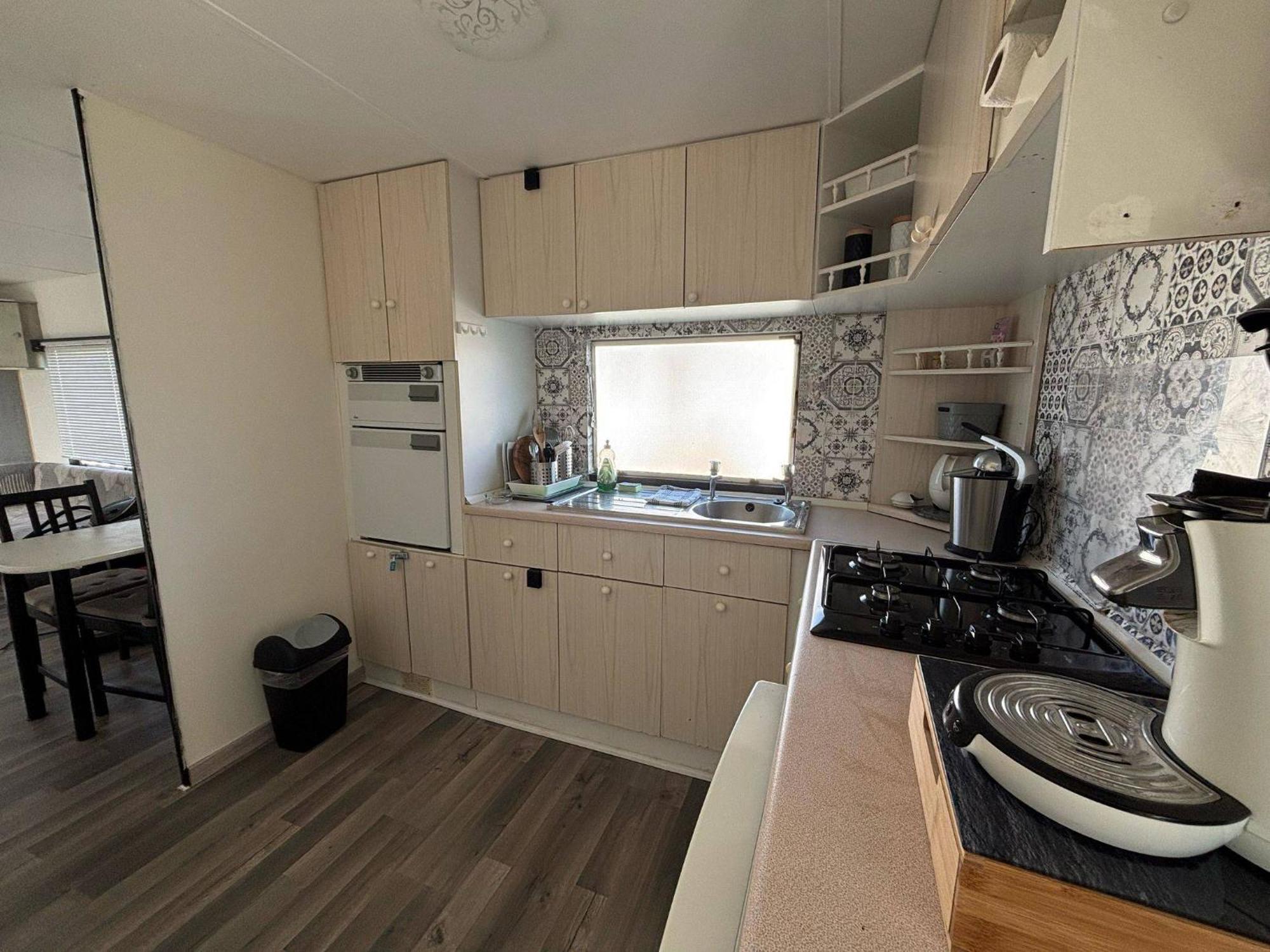 Mobile Home Au Camping New Vennepark Harendijk Eksteriør bilde